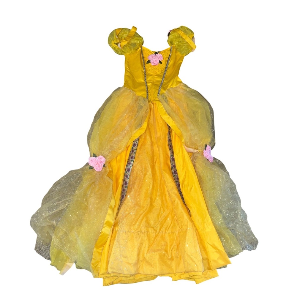 Disney Leg Avenue Deluxe Belle Limited Edition Costume Yellow Ball Gown Medium